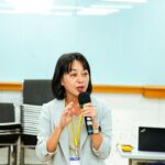 時代力量黨主席王婉諭發言